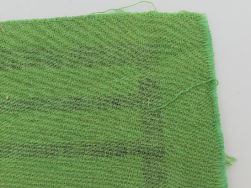 Printed Wehrmacht ( Heer ) camouflage rank patch