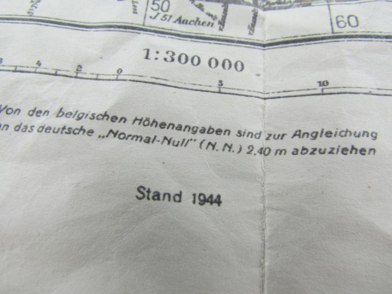 German Military Road Map ....Holland -Brabant-Limburg