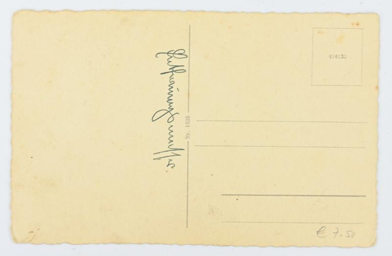 German SS Junkerschule Braunschweig Postcard
