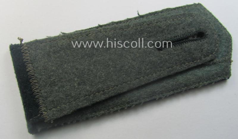 Single, early- (ie. pre-war-) period, WH (Heeres) 'cyphered' (pointed-styled-), EM-type (ie. 'M36'-pattern-) shoulderstrap: 'Soldat des Wehr-Ersatzdienstelle im Wehrkreises VI'