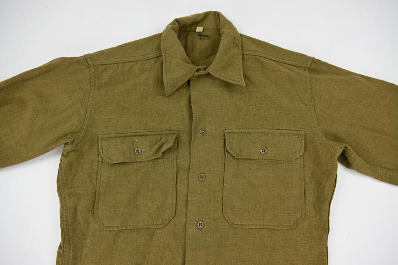 US WW2 Wool Shirt NOS