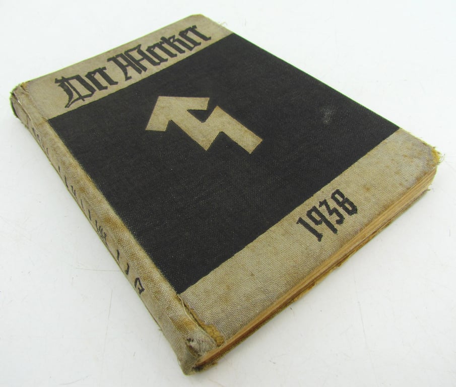 Der Merker 1938 – Jugendjahrbuch des VDA – Personally Used & Filled-In Example