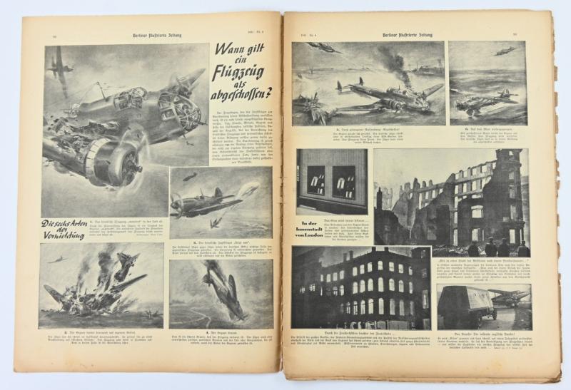 German Berliner Illustrierte Zeitung Newspaper 1941