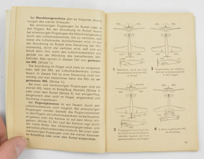German RLM Airplane Identification Booklet