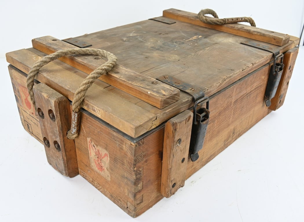 German WH Ammo Box P65 propellant charges