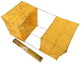 USAAF WW2 Dinghy Radio Kite M-357-A with Tube