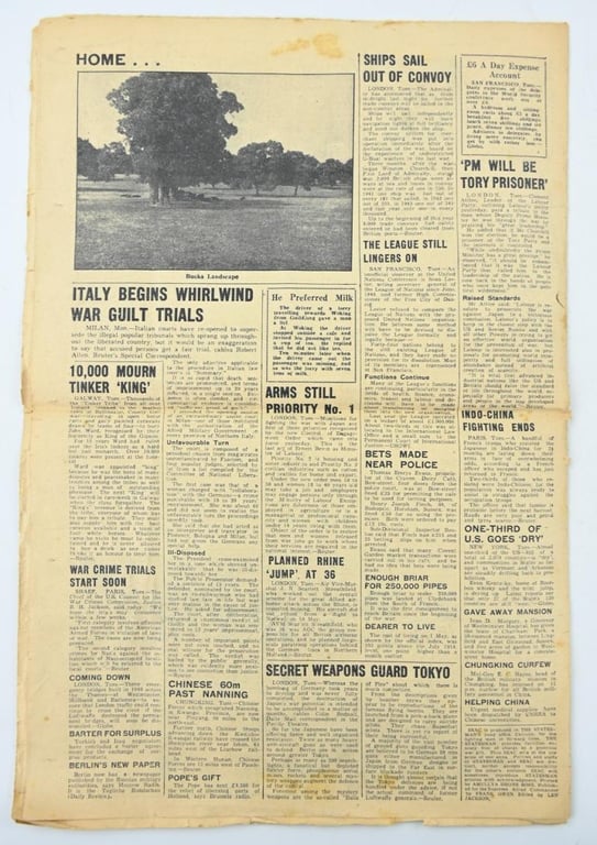 British WW2 Burma Document Grouping