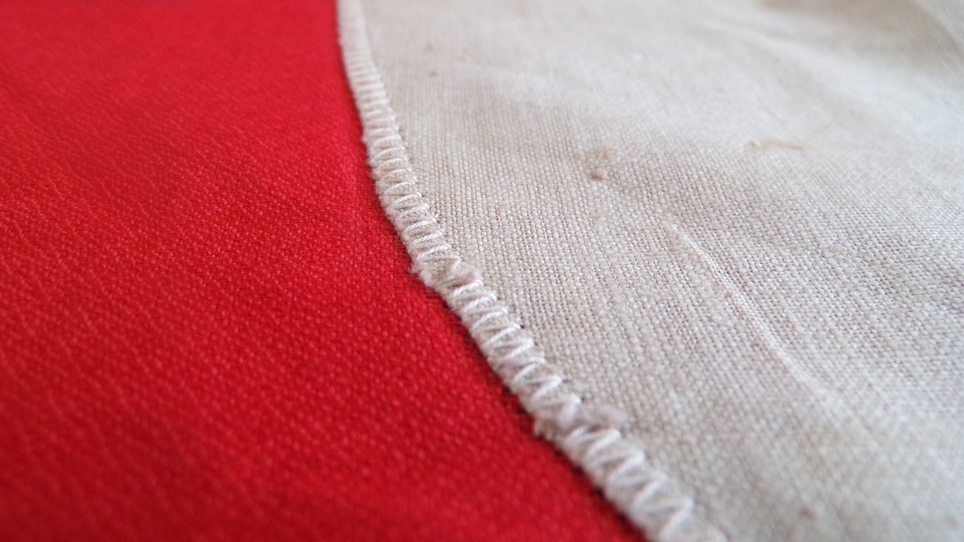 Single side "Glanzstoff" party banner