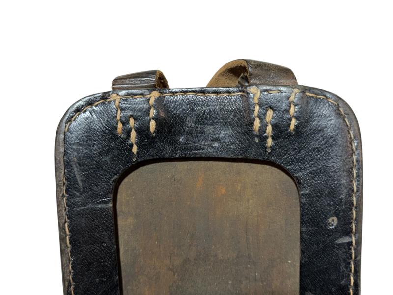 German WWII Entrenching Tool Carrier + straight shovel