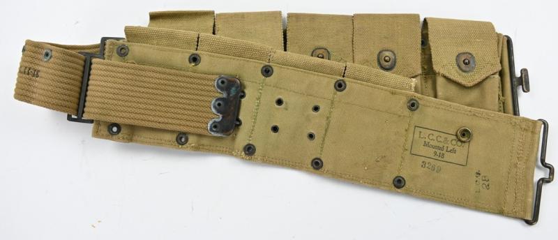 US WWI M1917 Mounted Ammo Belt