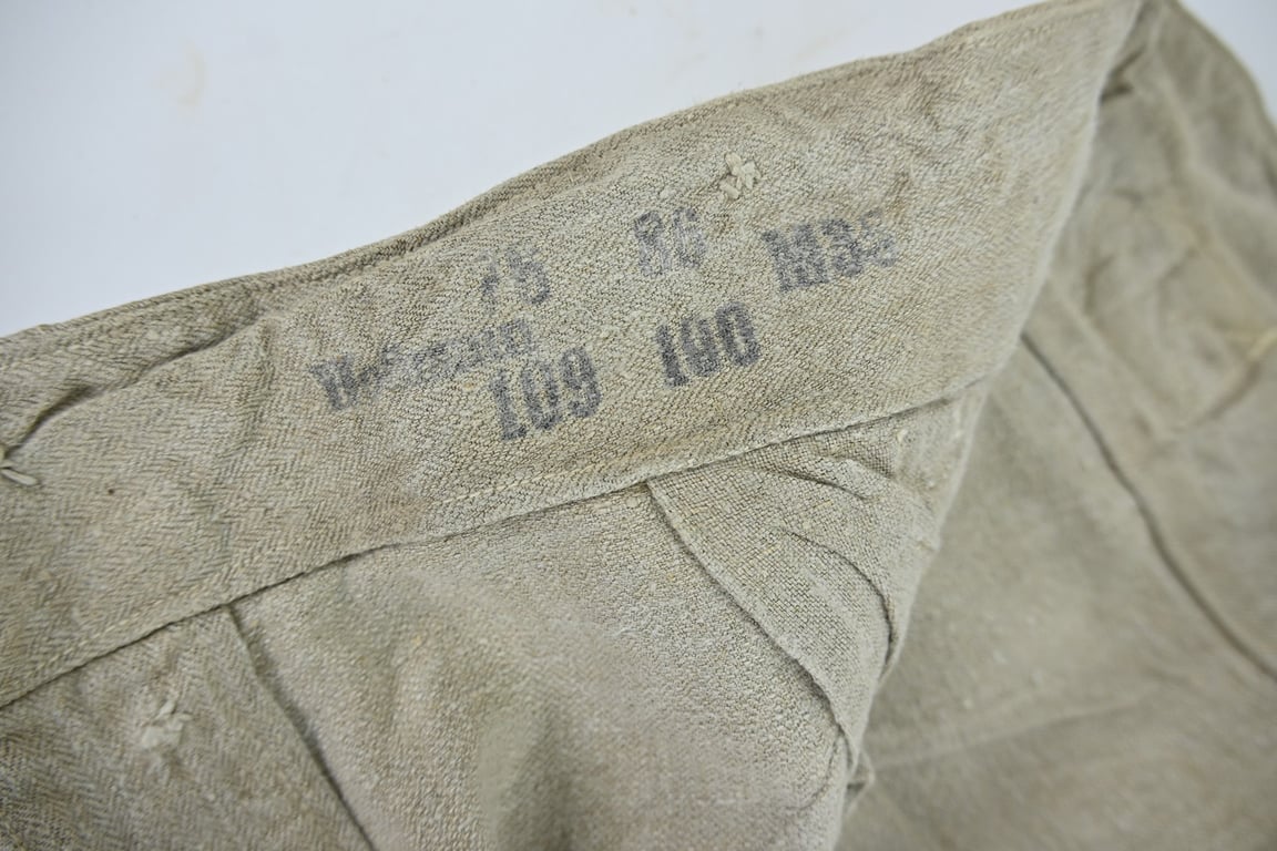 German WH Drillich Uniform Set