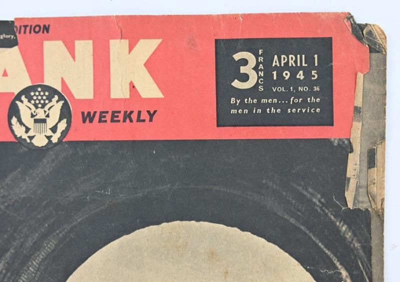 US WW2 Yank Magazine 1 April 1945