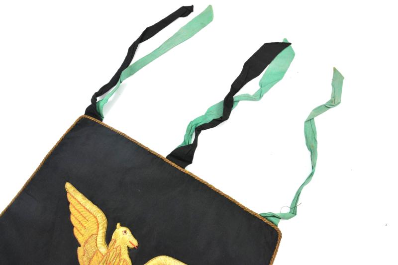Italian WW2 Fascist Trumpet Banner