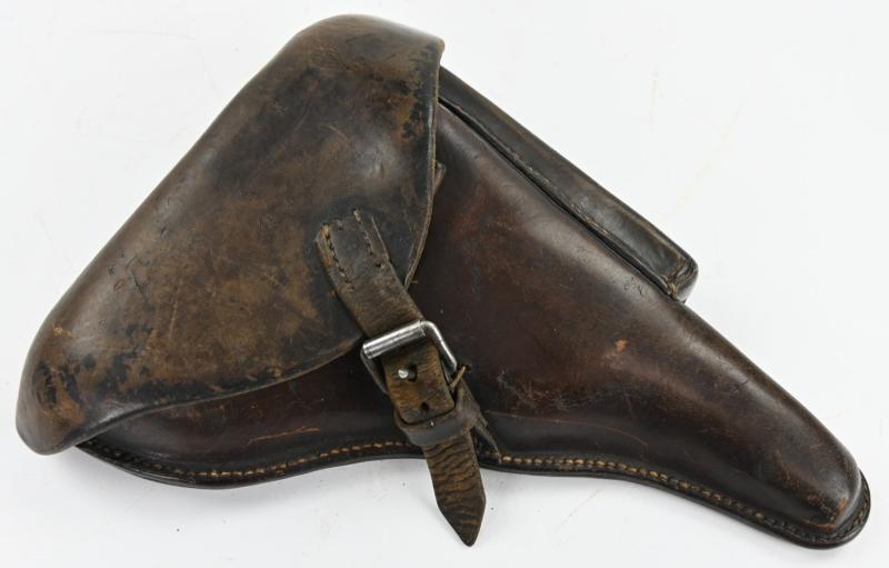 German WW1 P08 Hardshell Pistol Holster 10./I.R. 21