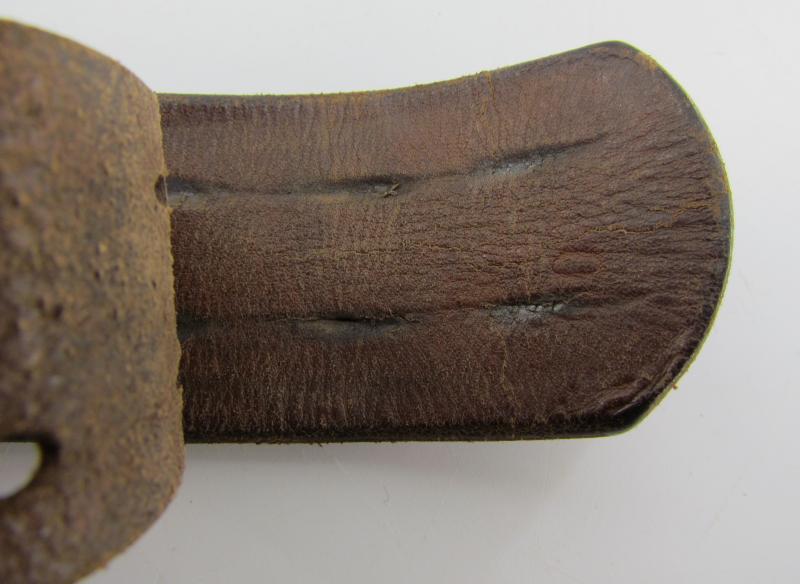 Luftwaffe Tabbed Alumium Belt Buckle ( 1937 LBA ) with Belt