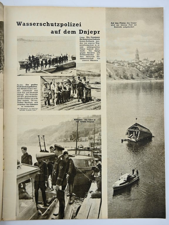 German Third Reich Magazine 'Die Woche' 1943