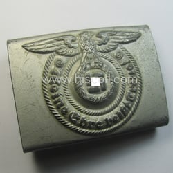 Waffen-SS, EM- (ie. NCO-) type belt-buckle (being a...