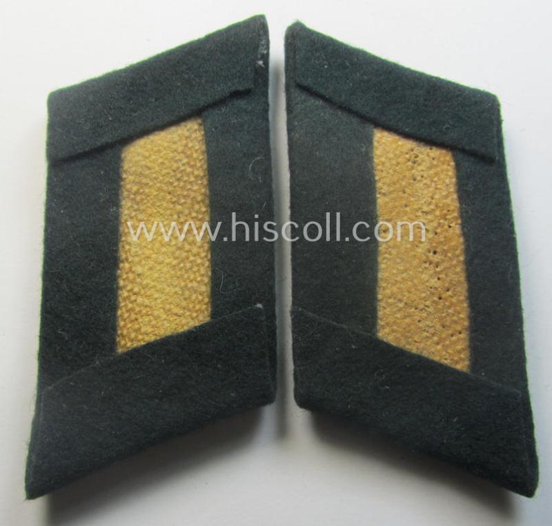 Pair of WH (Heeres) officers'-type collar-tabs: 'Offizier der Kavallerie o. Aufkl.-Trpn.'
