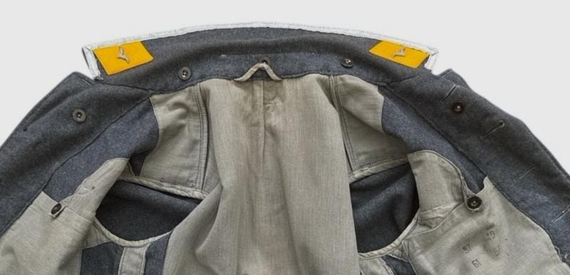 Luftwaffe Pilot/Fallschirmjäger Fliegerbluse – Unteroffizier (Officer Candidate),