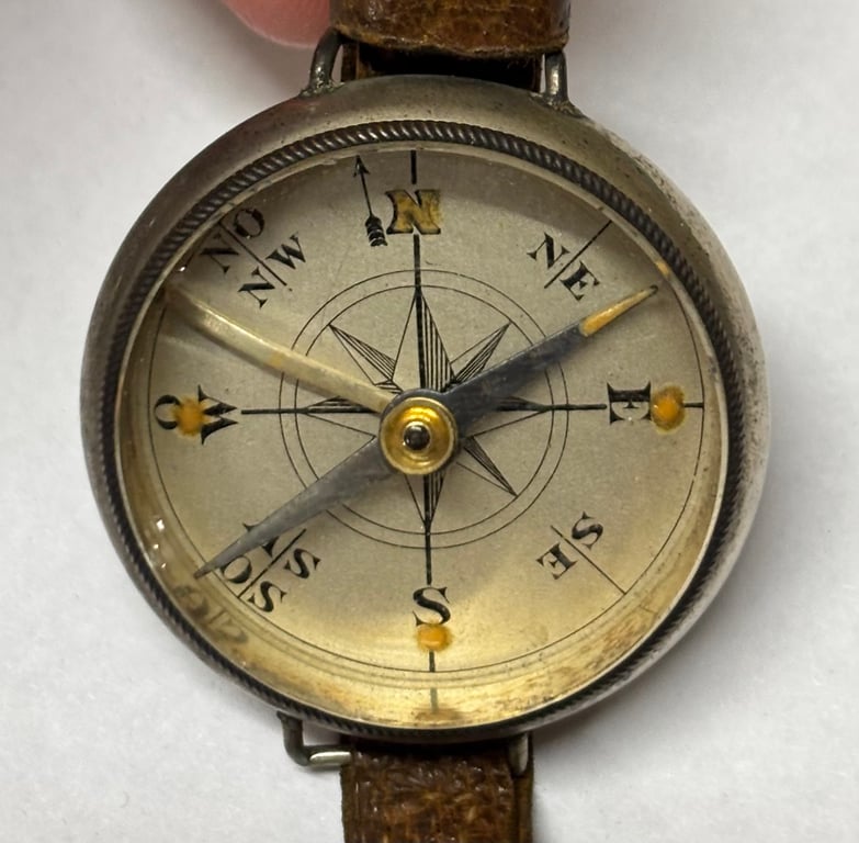 WW1 Period Private Purchase Wrist Compass