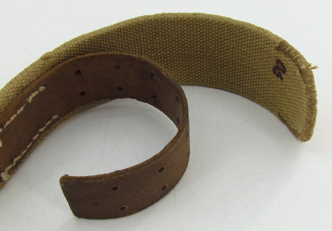 Wehrmacht Heer / Luftwaffe Tropical EM's combat webbing belt