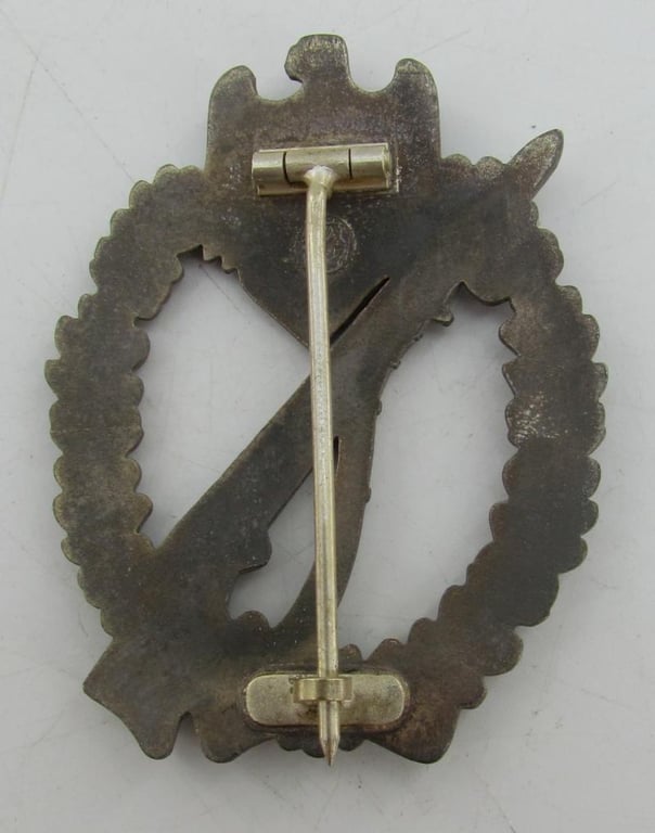 Infantry Assault Badge ( Sturmabzeichen ) in Silver –Fritz Zimmermann Stuttgart