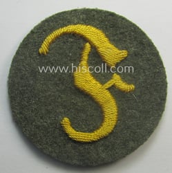 WH (Heeres) so-called: trade- and/or special-career arm-insignia (ie....