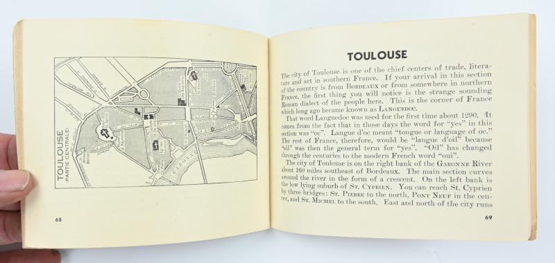 US WW2 Pocket Guide 'Southern France'