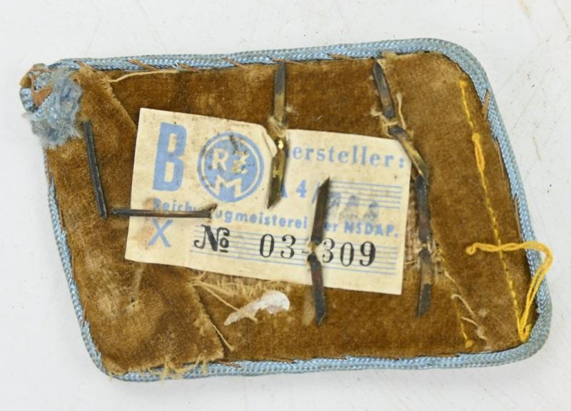 German NSDAP Collar Tab Set 'Hauptgemeinschaftsleiter'