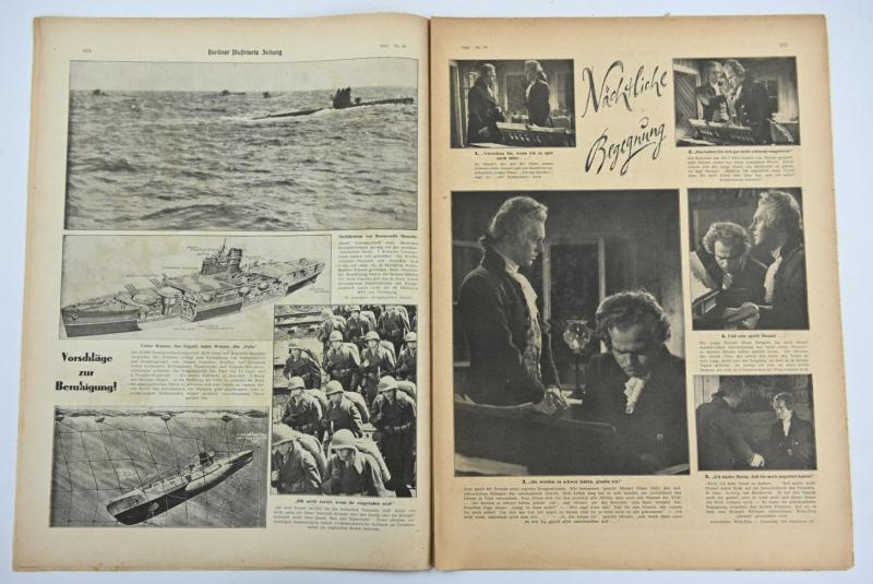 German Berliner Illustrierte Zeitung Newspaper 1942