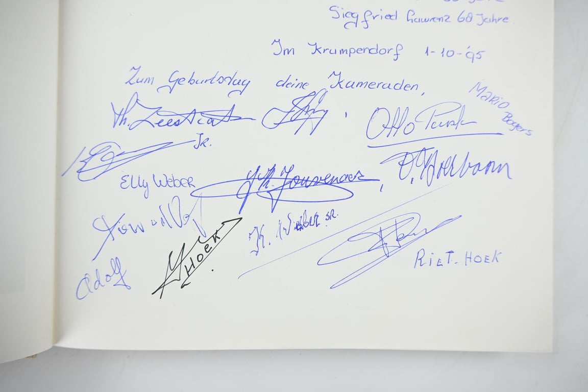 German Signed Book: 7. SS-Gebirgss-division Prinz Eugen by Otto Kumm