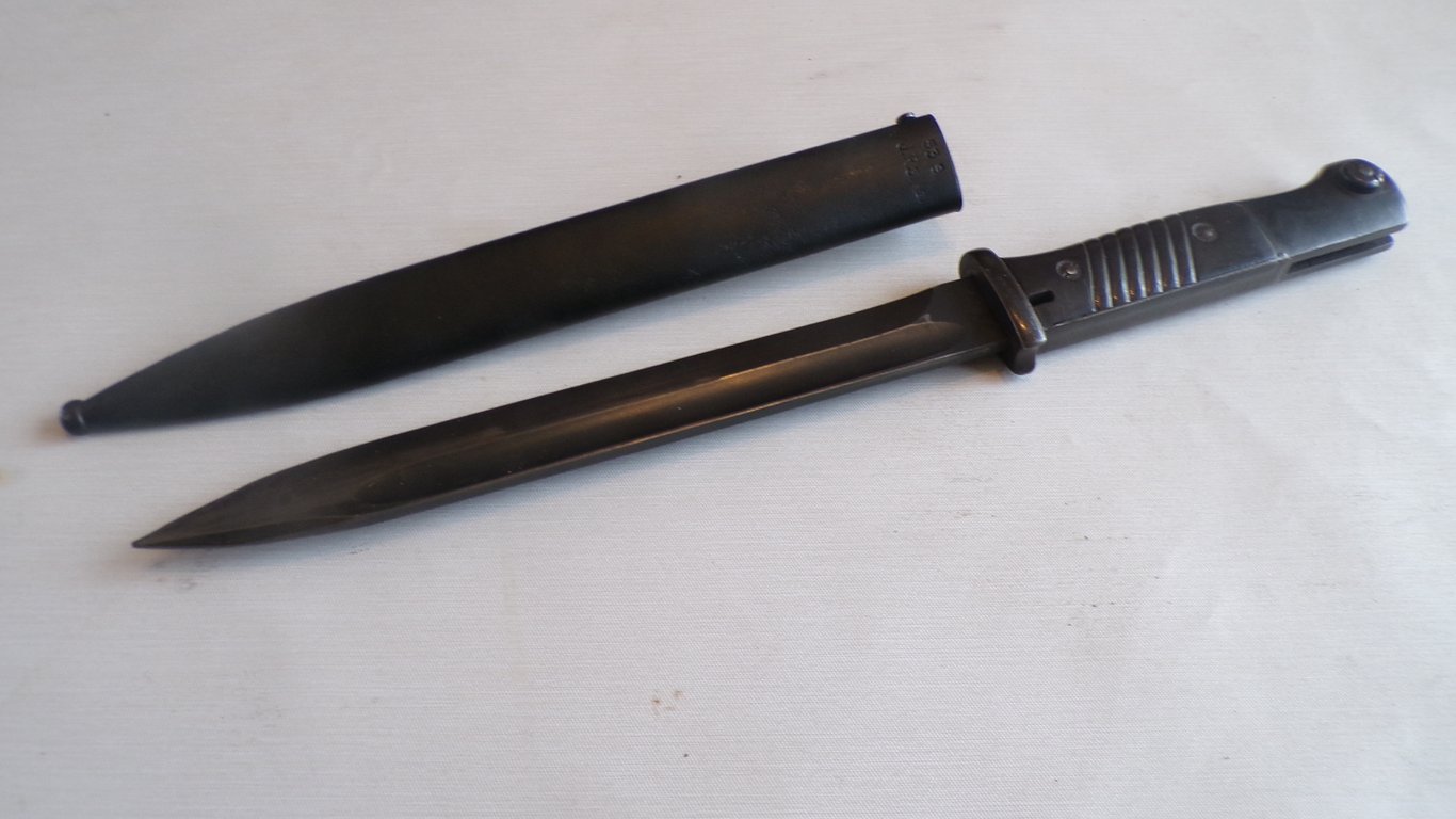 Rare Jos. Corts K98 Bayonet - Unit Marked '6./J.R.83'