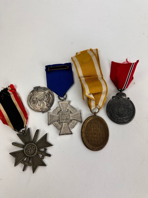WW2 German Medals grouping 5 pices