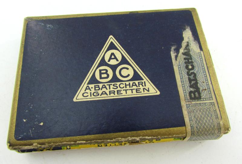A. Batschari Mercedes cigaretten Carboard box ( empty )