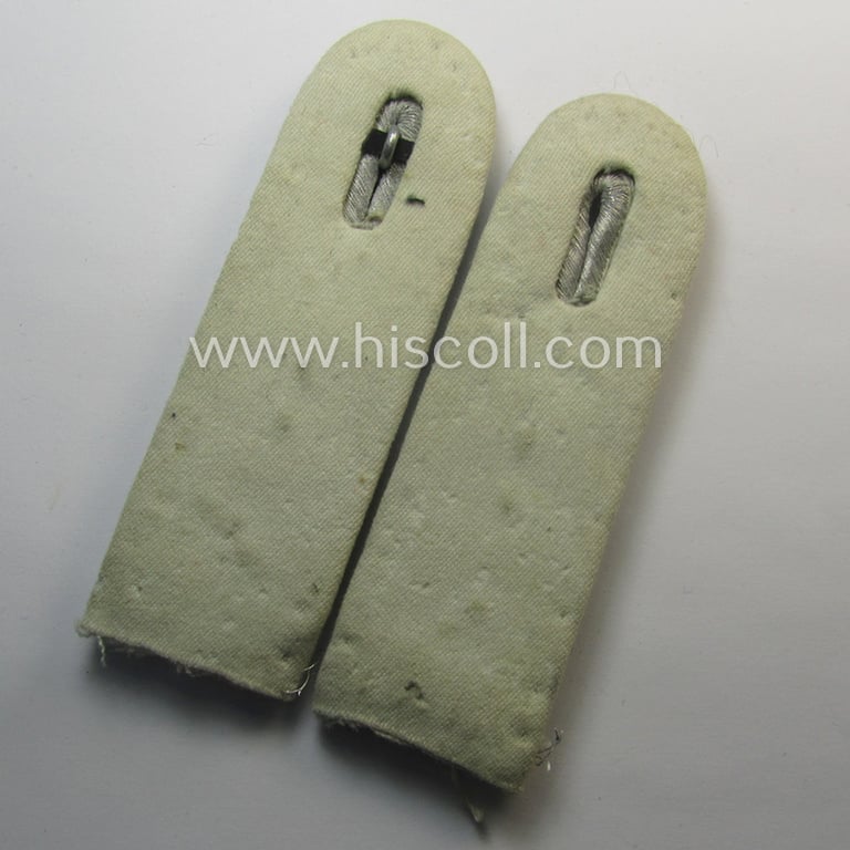 Pair of neatly 'cyphered', WH (Heeres) officers'-type shoulderboards as was intended for - and clearly worn by! - a: 'Hauptmann des Infanterie-Rgts. 2'