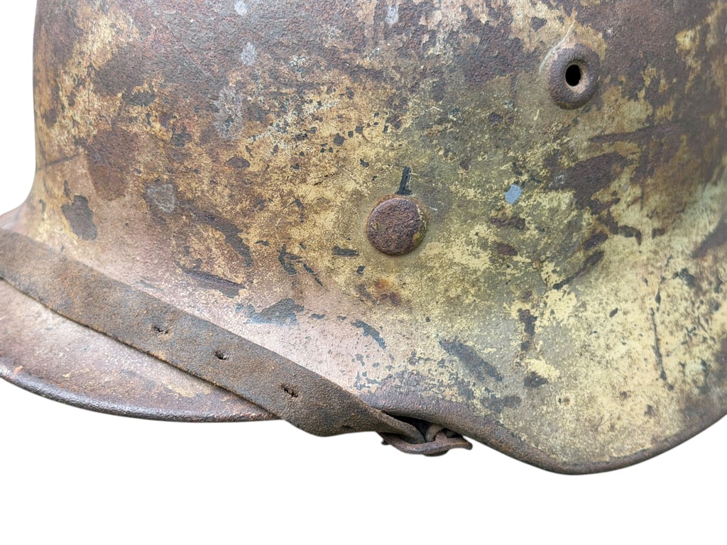 WH (HEER) M40 Camouflaged Helmet