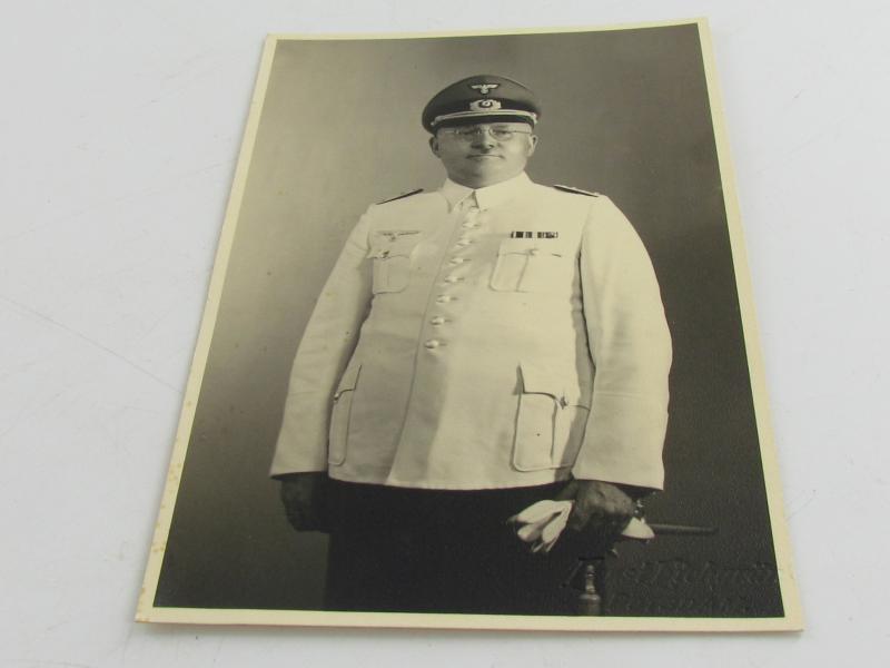 Portrait Photo of a Wehrmacht Officer