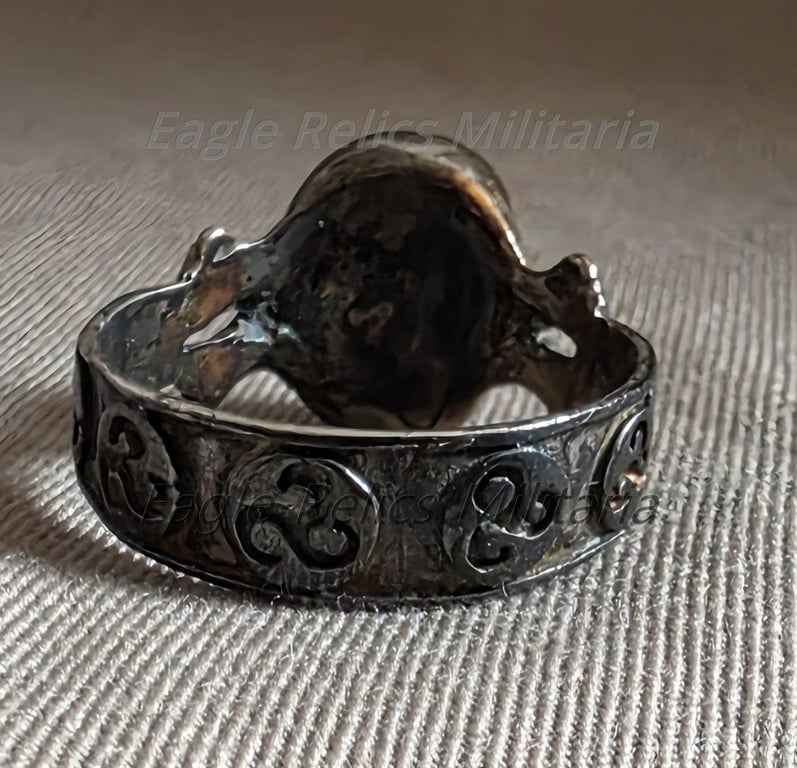 Silver SS Canteen ring