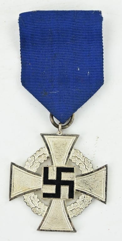 German 25 Years Faithful Service Medal in box