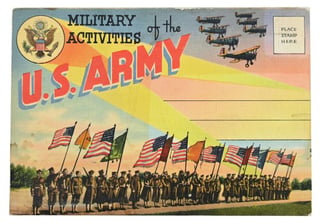 US WW2 Recruitment Postcard Set