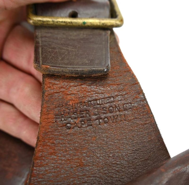 British WW1 P-1903 Leather Ammo Bandoleer