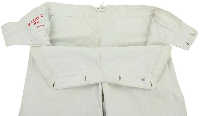 German KM EM White Trousers