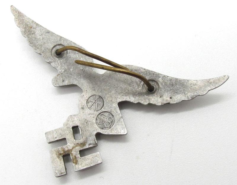 Luftwaffe 1st pattern Cap Eagle – Assmann 1938