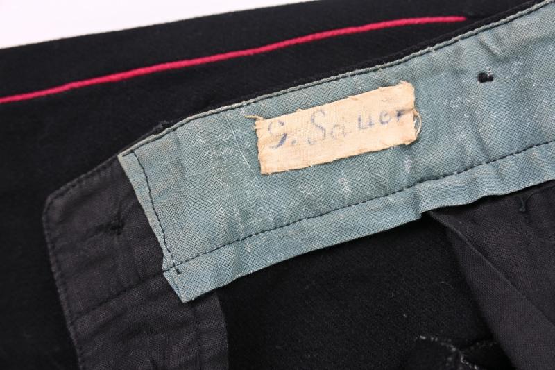 German Third Reich Firefighter Dress Trousers