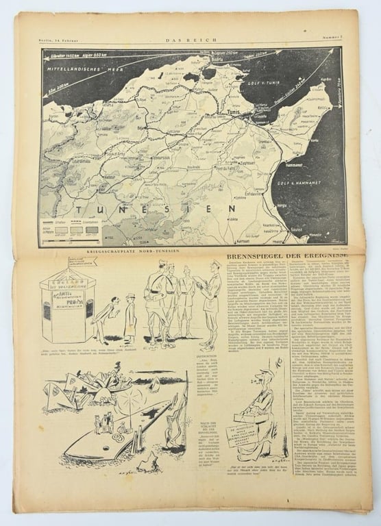 German Newspaper “Das Reich” 14 February 1943