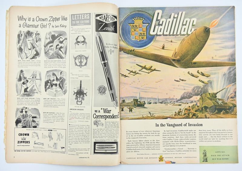 US WW2 Life Magazine June 1944