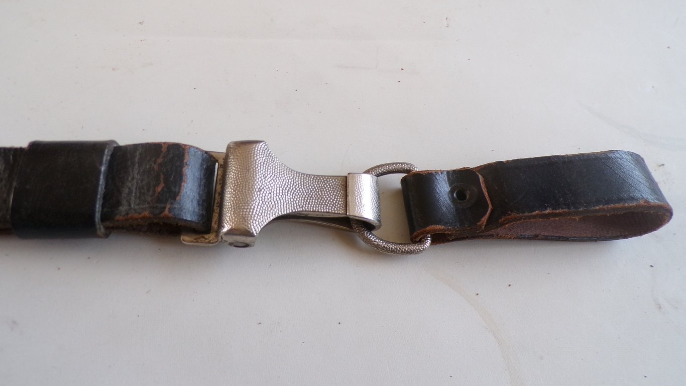 HJ Leather Cross Strap Set
