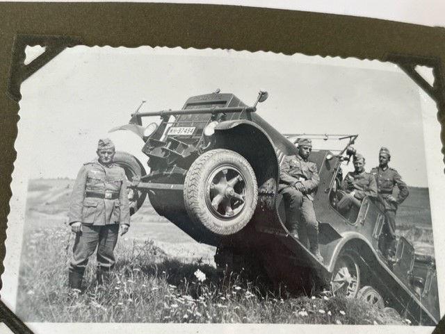 WWII THIRD REICH PANZER TROOP PHOTO ALBUM