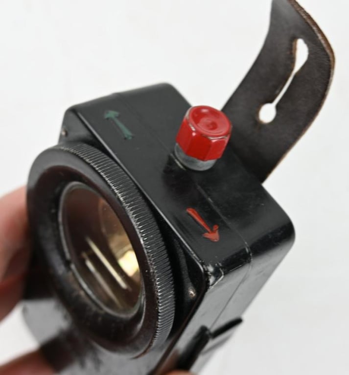 German WH Pertrix Flashlight