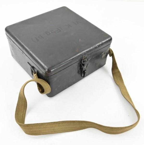 German WH Radio/ Transmitter Extension Cable Reel in Carrying Case